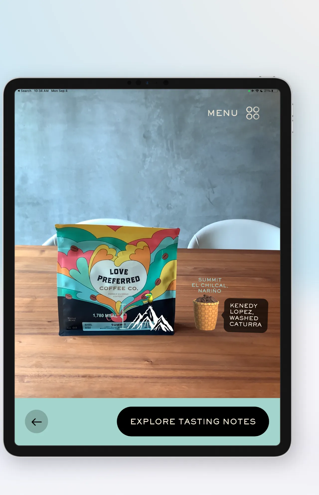 iPad Application screenshot 4
